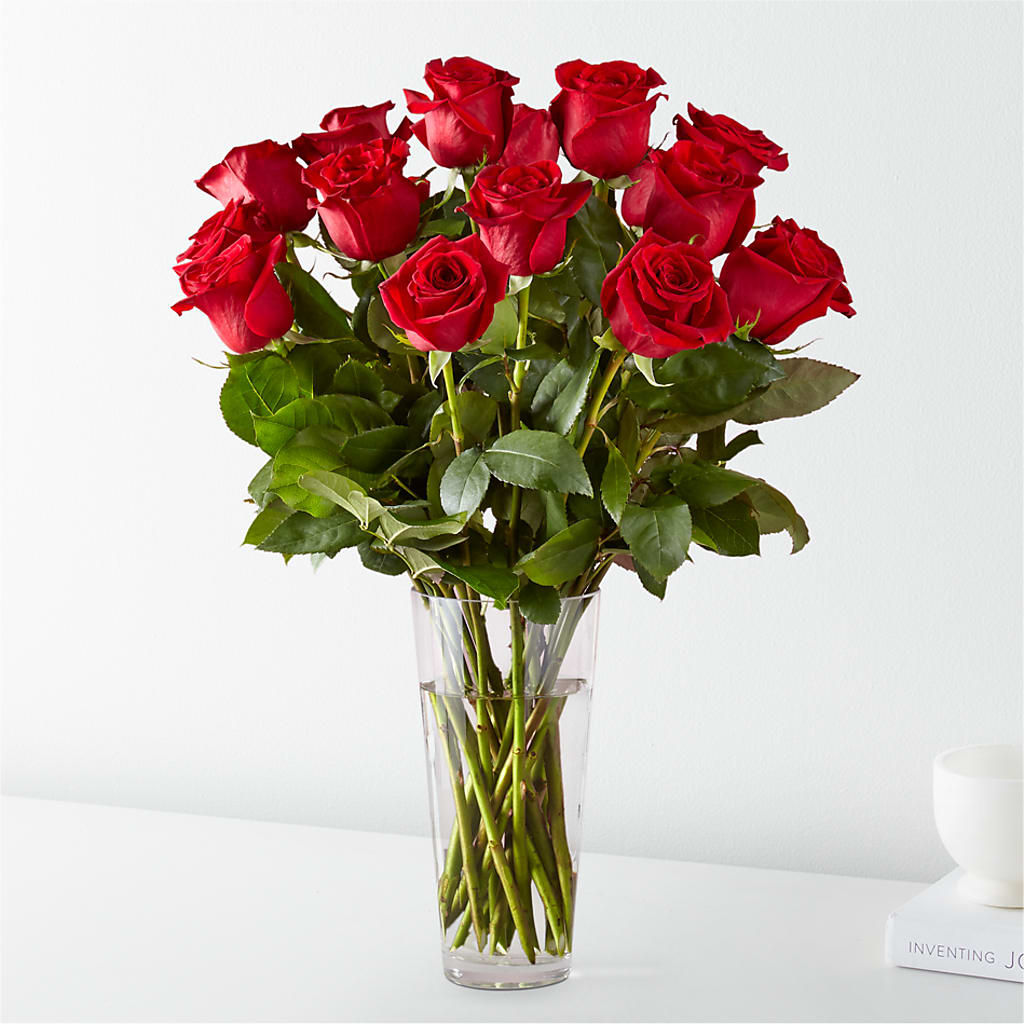 Long Stem Red Rose Bouquet – Royal Flower Shop, Toms River NJ