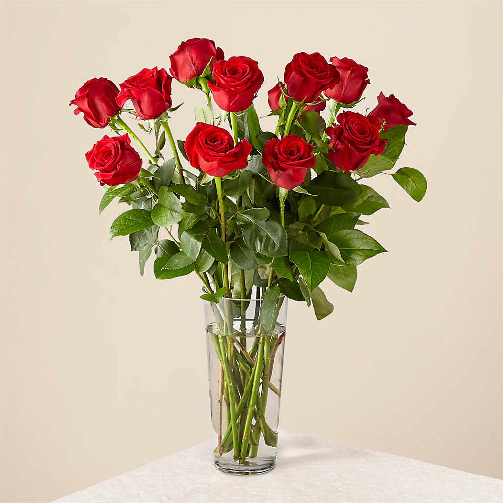 Long Stem Red Rose Bouquet – Royal Flower Shop, Toms River NJ