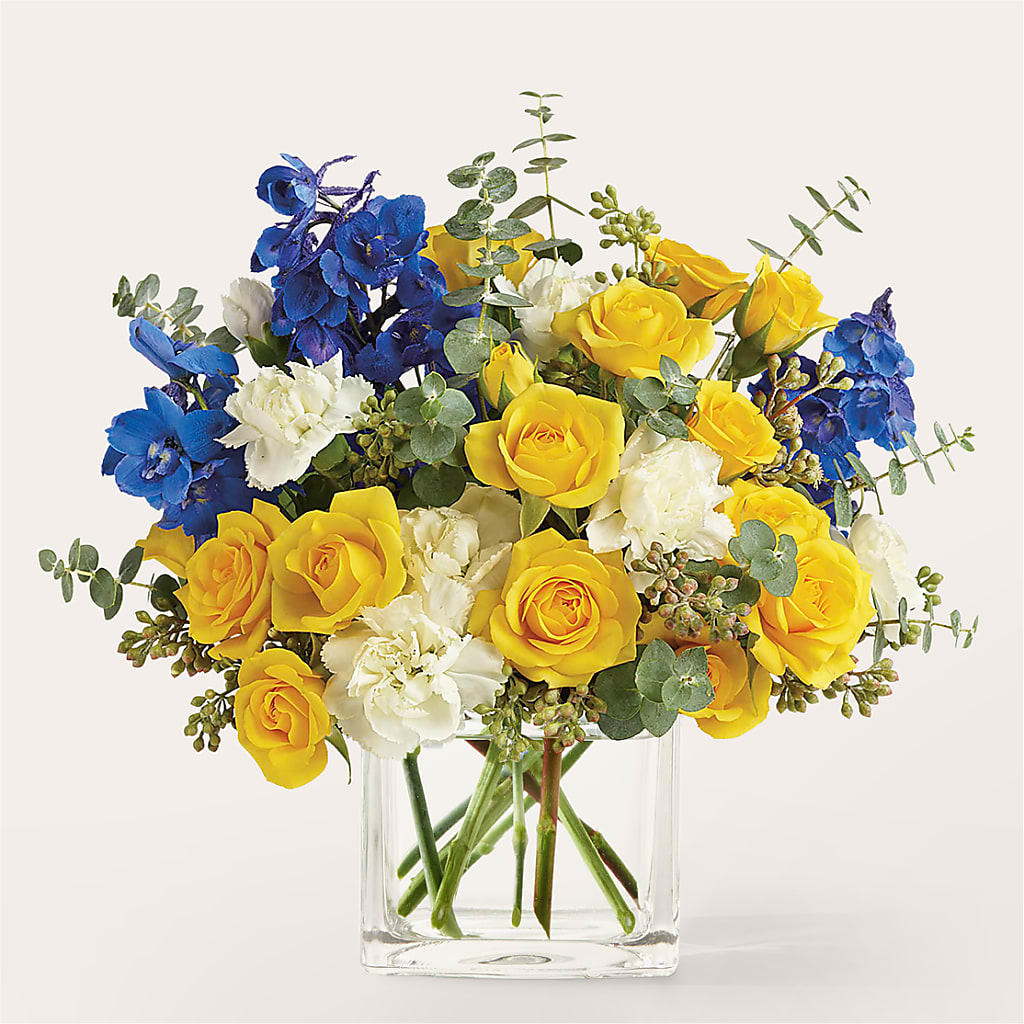 Sparkling Citrine Bouquet – Royal Flower Shop, Toms River NJ