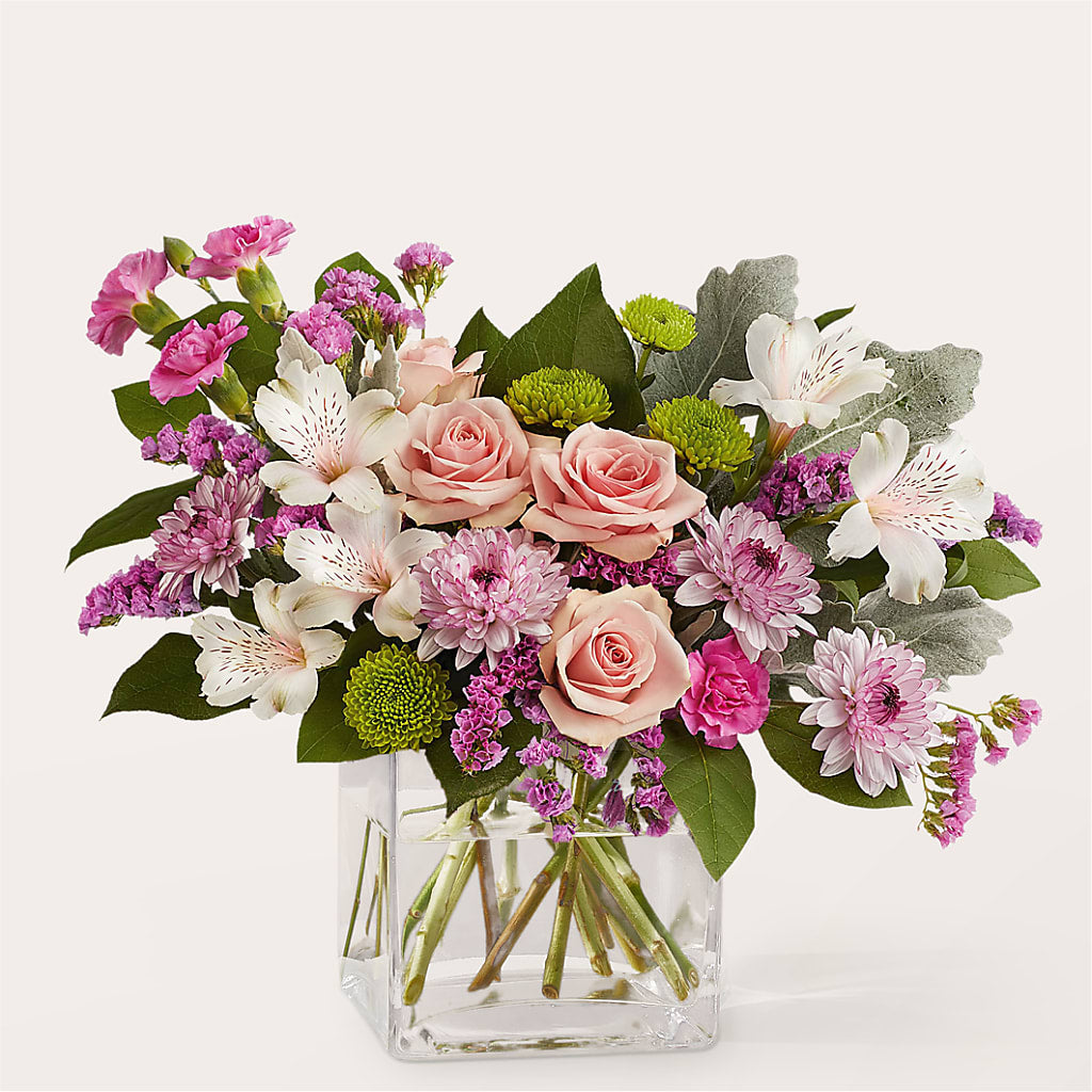 Pink Suede Bouquet – Royal Flower Shop, Toms River NJ