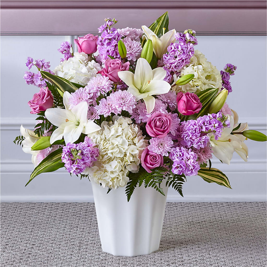 Heaven Sent Floor Basket – Royal Flower Shop, Toms River NJ