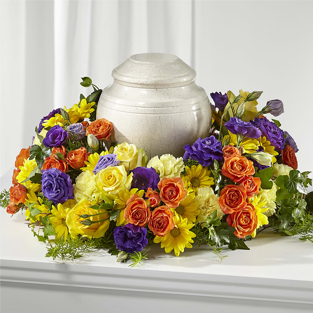Blossoms of Remembrance Cremation Adornment – Royal Flower Shop, Toms River NJ