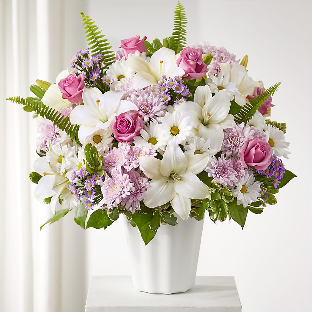 Warmest Thoughts Tabletop Basket – Royal Flower Shop, Toms River NJ
