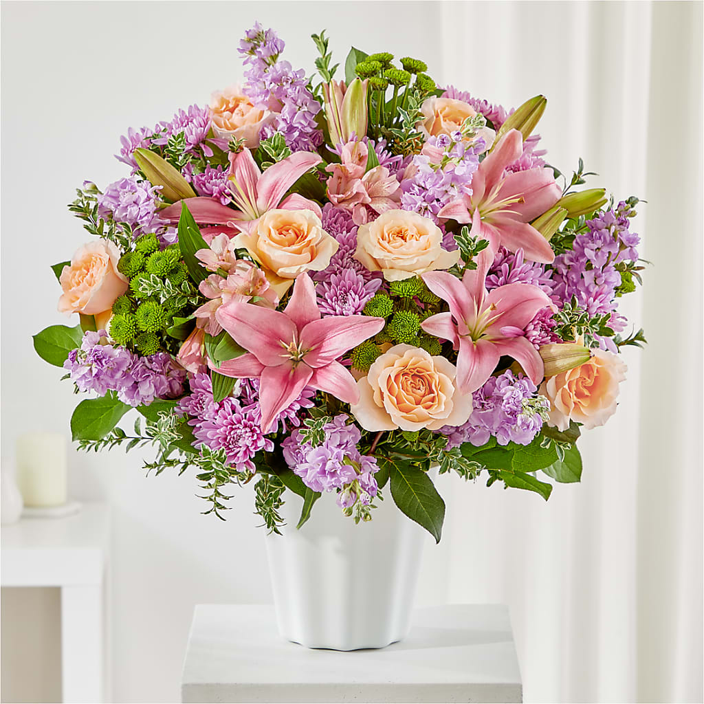 Supportive Embrace Tabletop Basket – Royal Flower Shop, Toms River NJ