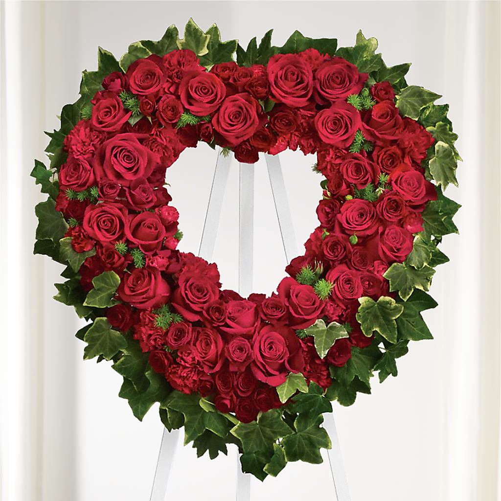 Wholehearted Standing Spray – Royal Flower Shop, Toms River NJ