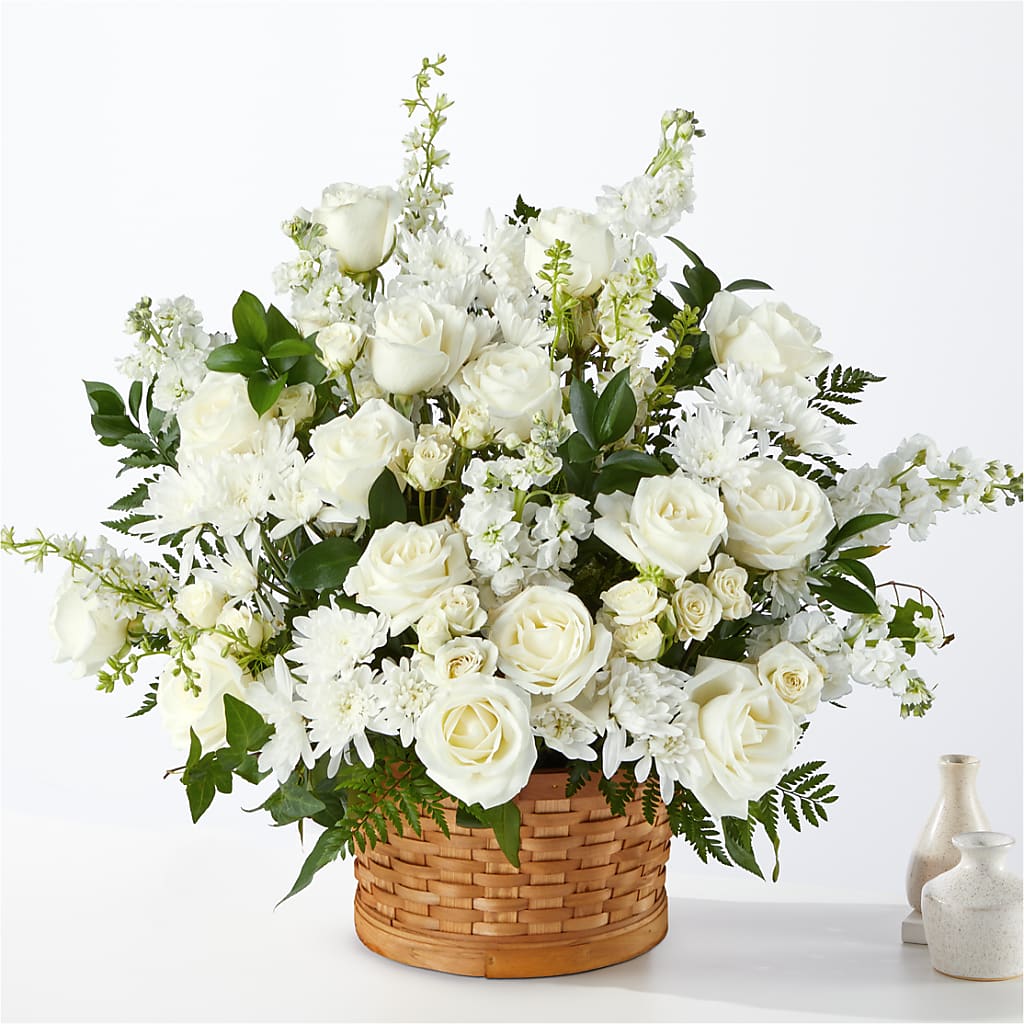 Heartfelt Condolences Arrangement – Royal Flower Shop, Toms River NJ