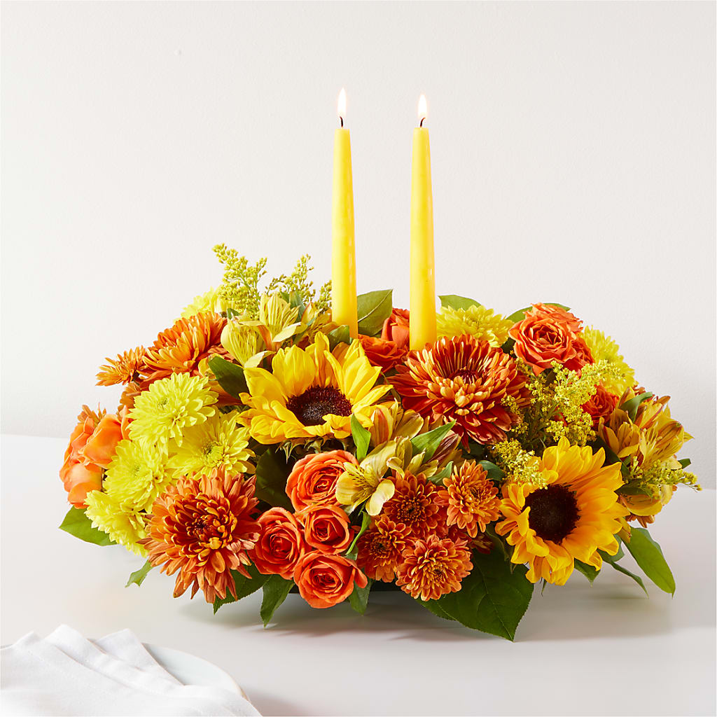 Autumn Harmony Centerpiece – Royal Flower Shop, Toms River NJ