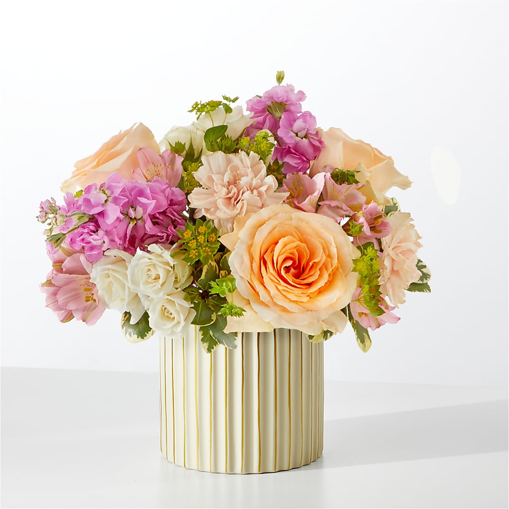 Paradise Bouquet with Ivory Vase – Royal Flower Shop, Toms River NJ