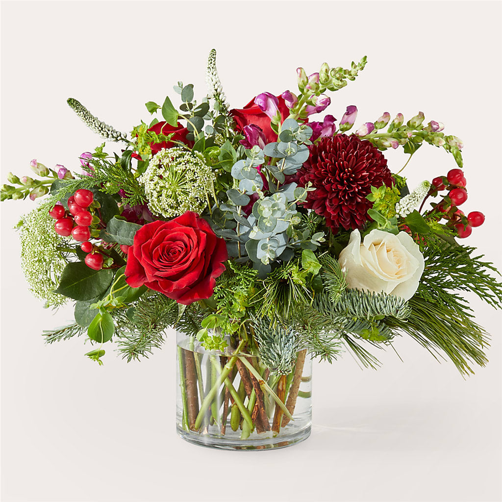 Cranberry Fizz Bouquet – Royal Flower Shop, Toms River NJ