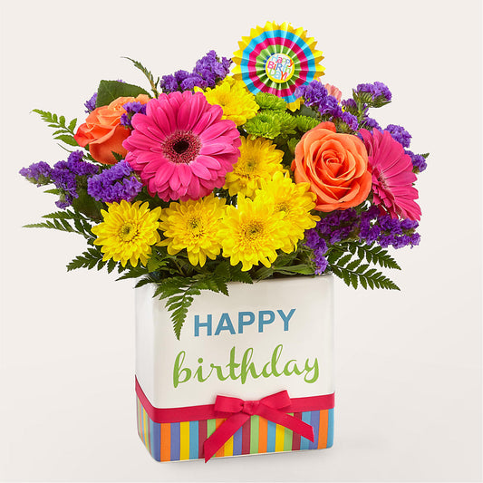 Birthday Brights Bouquet –  Royal Flower Shop, Toms River NJ