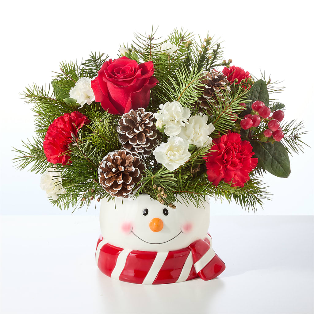 Jolly Snowman Bouquet –  Royal Flower Shop, Toms River NJ