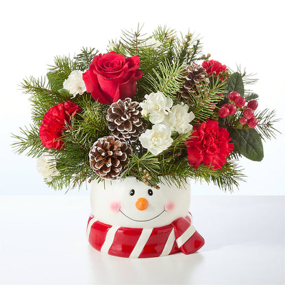 Jolly Snowman Bouquet –  Royal Flower Shop, Toms River NJ