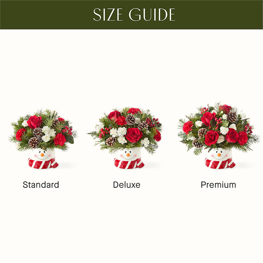 Jolly Snowman Bouquet –  Royal Flower Shop, Toms River NJ