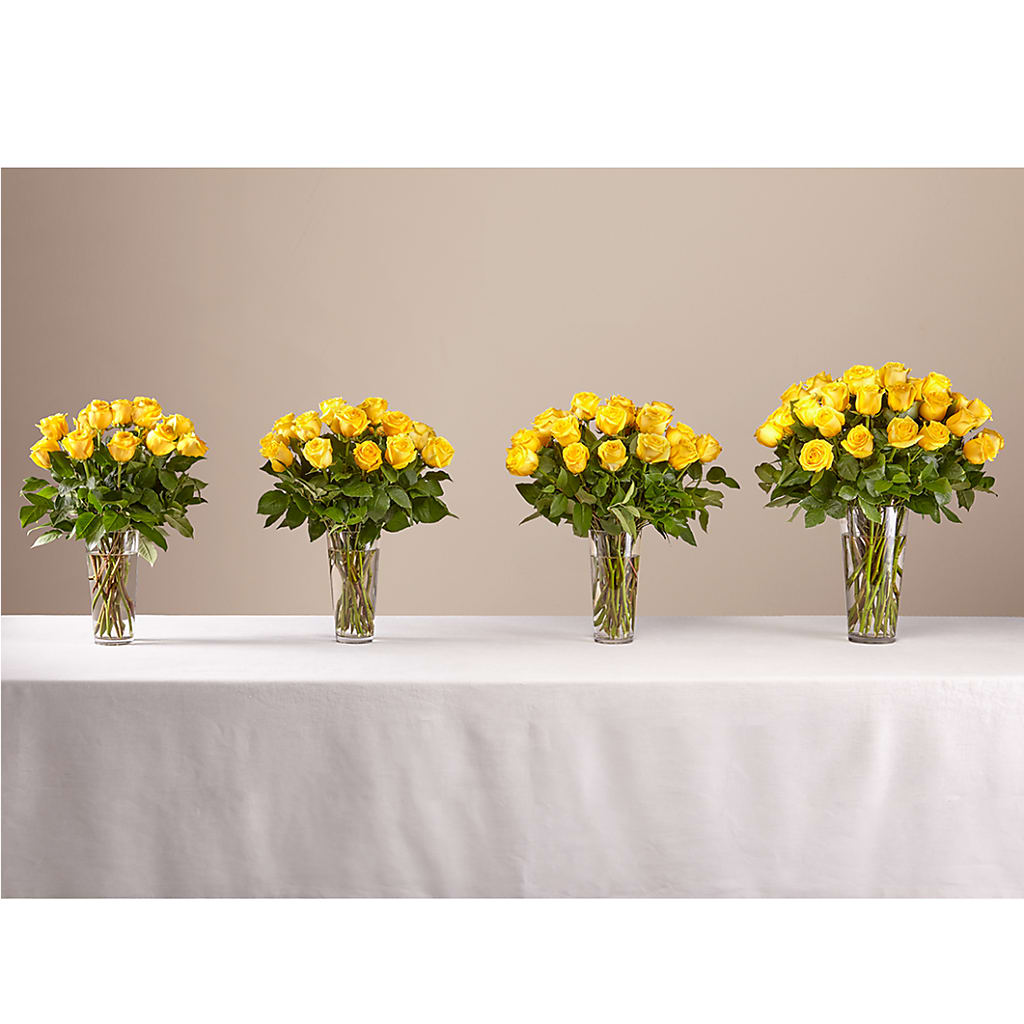 Long Stem Yellow Rose Bouquet –  Royal Flower Shop, Toms River NJ