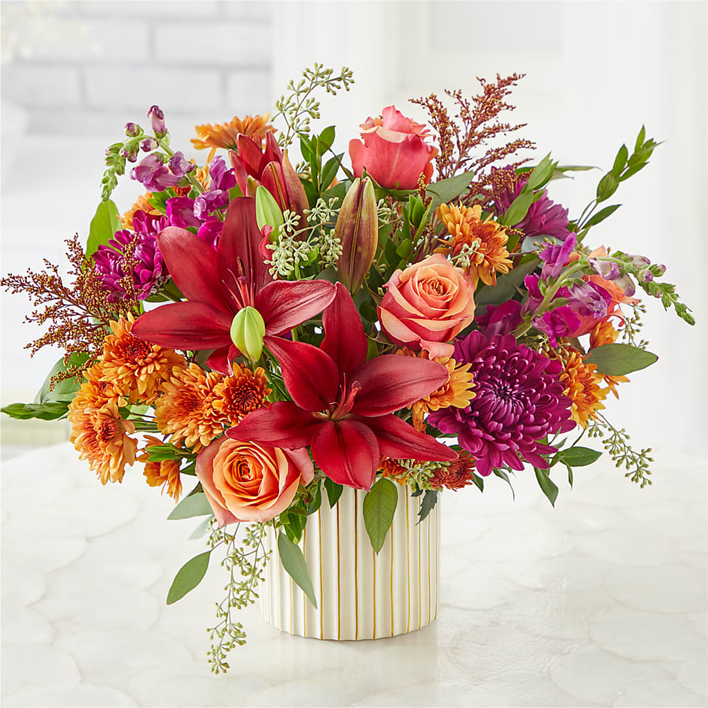 Burgundy Landscape Bouquet –  Royal Flower Shop, Toms River NJ