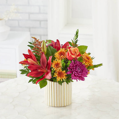 Burgundy Landscape Bouquet –  Royal Flower Shop, Toms River NJ