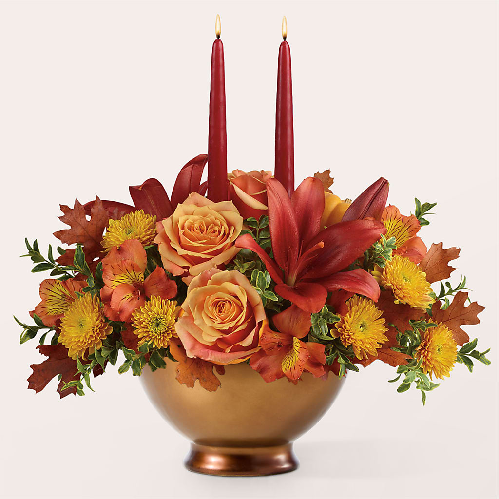 Harvest Table Centerpiece –  Royal Flower Shop, Toms River NJ