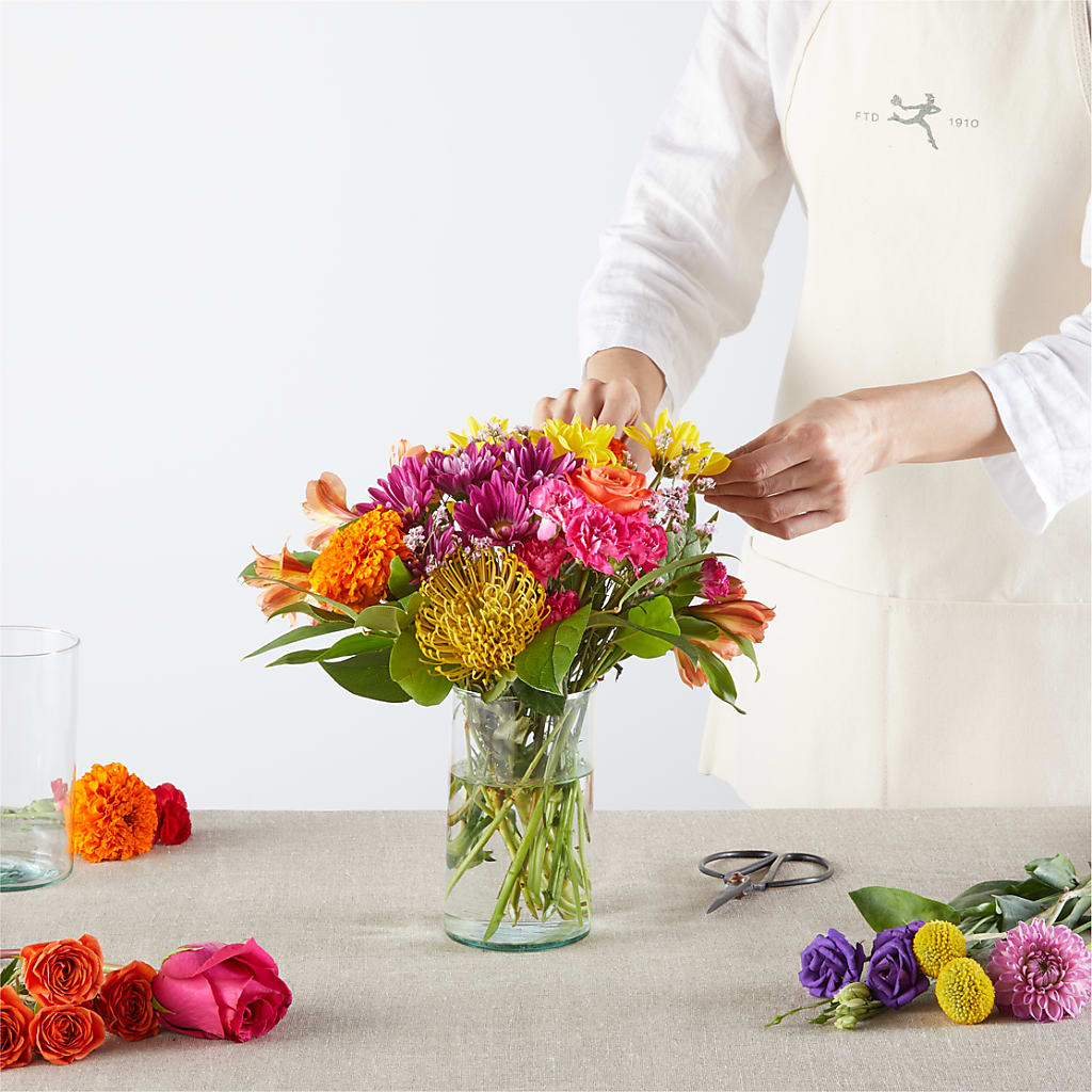 Feast of Color – A Florist Original –  Royal Flower Shop, Toms River NJ