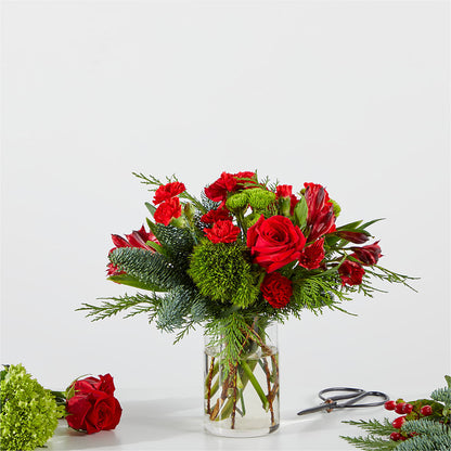 Merry Moment Bouquet – A Florist Original –  Royal Flower Shop, Toms River NJ