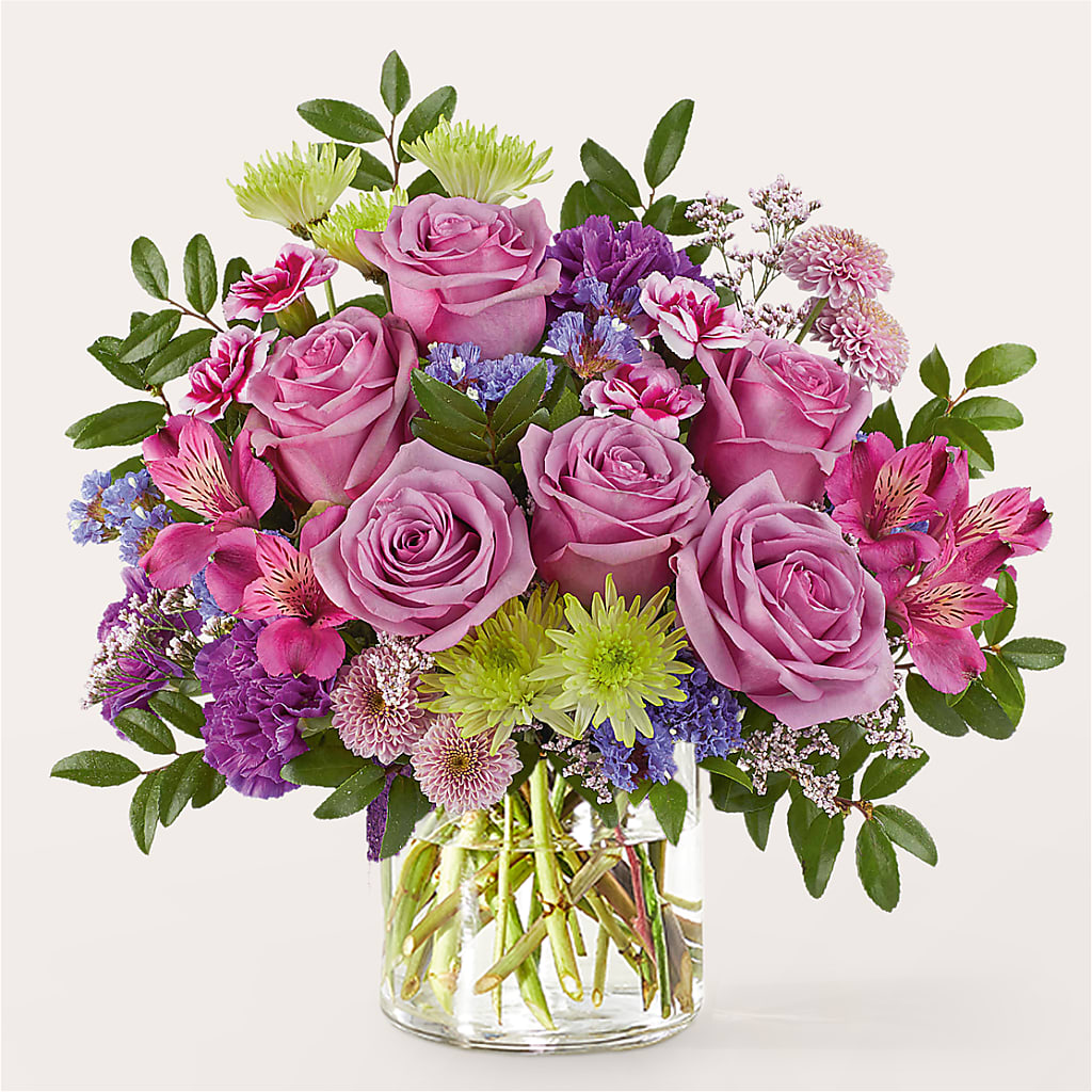 Glass Half Full Bouquet –  Royal Flower Shop, Toms River NJ
