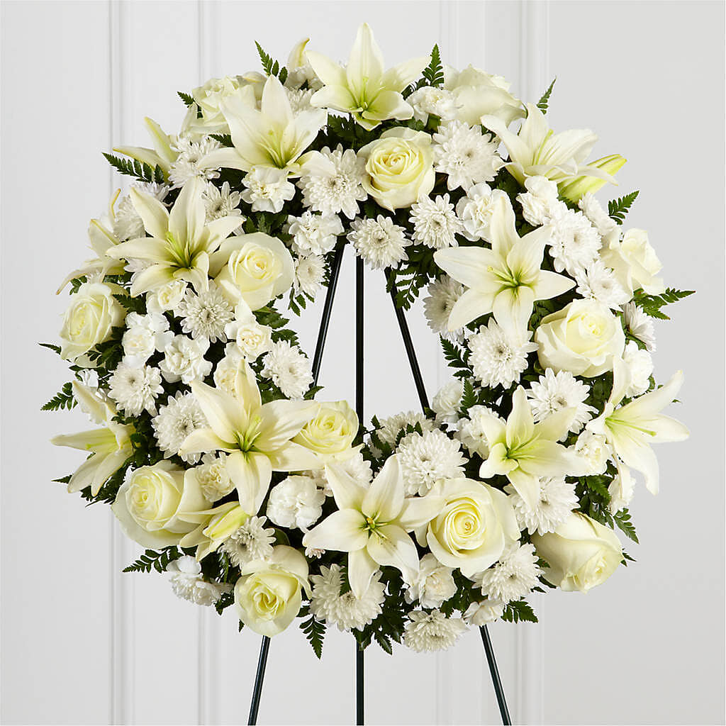 Treasured Tribute Wreath –  Royal Flower Shop, Toms River NJ