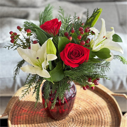 Evergreen Delight Bouquet –  Royal Flower Shop, Toms River NJ