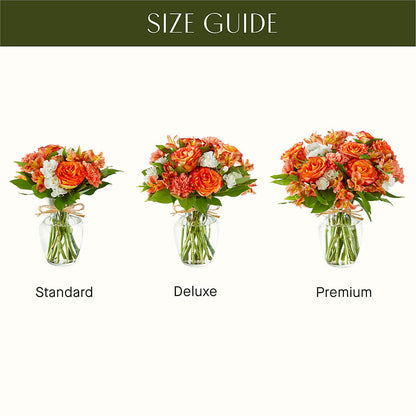 Apricot Glow Bouquet –  Royal Flower Shop, Toms River NJ