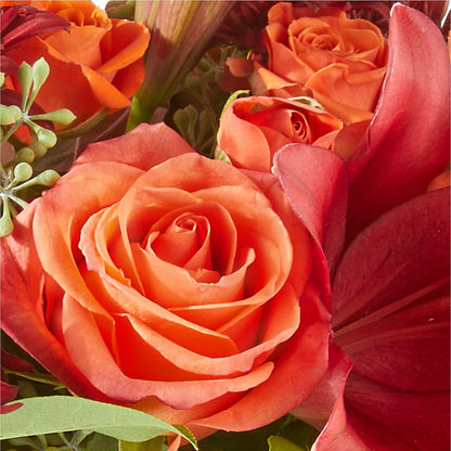 Crimson Leaves Bouquet –  Royal Flower Shop, Toms River NJ