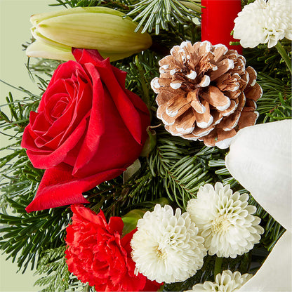 Seasonal Festivities Centerpiece –  Royal Flower Shop, Toms River NJ