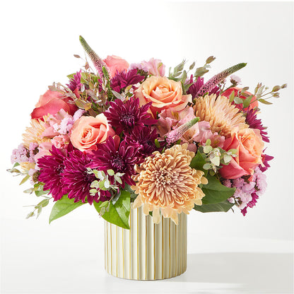 Berry Cobbler Bouquet with Ivory Vase –  Royal Flower Shop, Toms River NJ